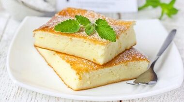 Caserolă de brânză de căsuță pentru gută