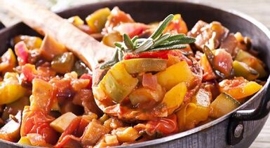 tocană de legume pentru gută